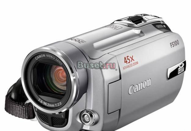 Видеокамера Canon FS100 Москва