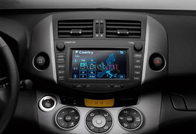 Штатная аудиосистема на новый RAV4 Москва