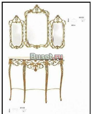 Консоли и зеркала из бронзы. Ручная работа. Эксклюзив в РФ Москва