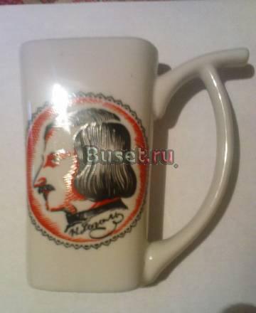 Кружка   с портретом Гоголя Москва