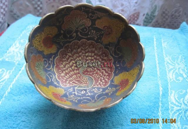 Бронзовая вазочка Москва