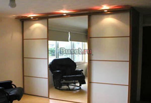 Шкафы-купе, гардеробные, библиотеки на заказ Москва