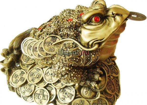 Жаба богатства трехлапая(20х30 см) Москва