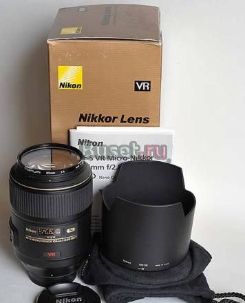 Продаю в Москве Nikon 105mm f/2.8 IF-ED AF-S VR Mi Москва