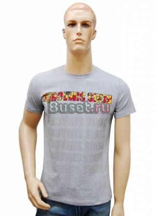 Denis simachev (90707) Мужская футболка Москва