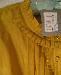 Превью Прекрасная блузка горчично-желтого цвета Москва - 2