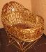 Плетёная колыбелька - качалка превью 126454.