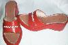 Красные сабо р.37-37,5 превью 133632.