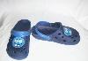 Синие шлепки  с губкой Бобом р.26-27 превью 133820.