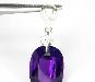 Превью Серебряные серьги и подвеска с аметистом Екатеринбург - 1