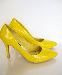 Желтые туфли на шпильке spirit превью 148511.