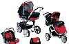 3-колесная коляска 3 в 1 кам Италия превью 154726.