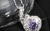 Кулон с аметистом и топазами превью 155649.
