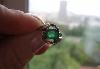 Превью Кольцо изумуд 0,8К, сертификат Москва - 1