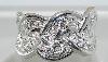 Превью Кольцо из белого золота с нат. бриллиантами Москва - 1