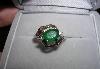 Кольцо изумуд 0,8К, сертификат превью 187213.