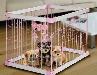 Вольер для щенков, розовый превью 189216.