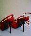 Превью Босоножки красные Москва - 2