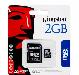 Новая Карта Micro SD 2Gb (Transflash) Kingston превью 196223.