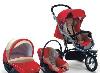 3в1 Chicco Trio S3  Красный-черный (б/у) превью 196314.