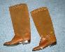 Сапоги замша + кожа, Италия превью 196445.