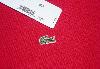 Превью Стильное женское поло lacoste (красное) Москва - 2