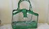Сумка новая прозрачная с зеленым превью 215950.