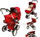Коляску-трансформер Geoby 3-х колесная,2 блока превью 216660.