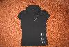 Футболка черная с воротничком. Размер 40-42 превью 223579.