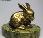 Статуэтка из бронзы на подставке превью 243347.