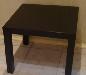 Придиванный столик чёрного цвета икеа превью 245260.