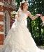 Очаровательное свадебное платье превью 247100.