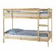 2-ярусная деревянная кровать ikea превью 248862.