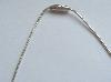 Превью Тоненькое ожерелье из серебра Москва - 2