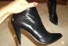 изумительные ботильоны черные кожа превью 253814.