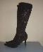 Сапоги-чулки новые черные/коричневые превью 268850.