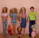 Barbie Mattel - Барби от Маттел 7 кукол превью 288228.