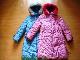 Зимние пальто для двух девочек 6-9лет р 140 превью 36732.