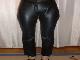 Кожаные  брюки превью 38901.