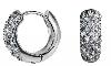 Серьги из серебра с цирконами SRBs015c превью 325247.