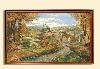 Превью Картина-гобелен в золотой раме-Легенда Франции Москва - 1