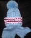 Превью Шапка и шарф для девочки новая Москва - 3