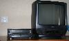 Телевизор 14-ти дюймовый+ видеоплеер превью 351239.