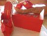Босоножки (сабо) Италия Santini, танкетка превью 357749.