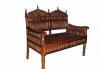 Скамейка резная (индийская мебель) превью 372734.