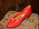 Превью Туфли красные р.38-39 Москва - 1
