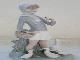 1969 lladro Girl w/ Umbrella  Geese Статуэтка превью 43118.