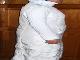 Превью Пальто белое новое вязаные рукава размер XS-S-M Москва - 1
