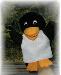 Мочалка - пингвин для душа (новая) превью 48136.