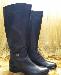 Чёрные сапоги TJ осень-весна новые превью 48172.